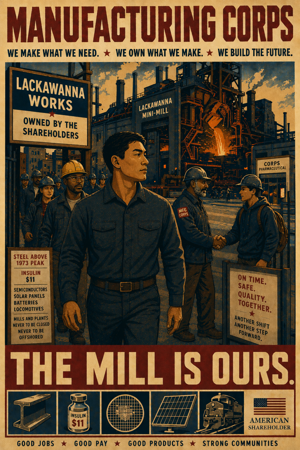 Manufacturing Corps recruitment poster