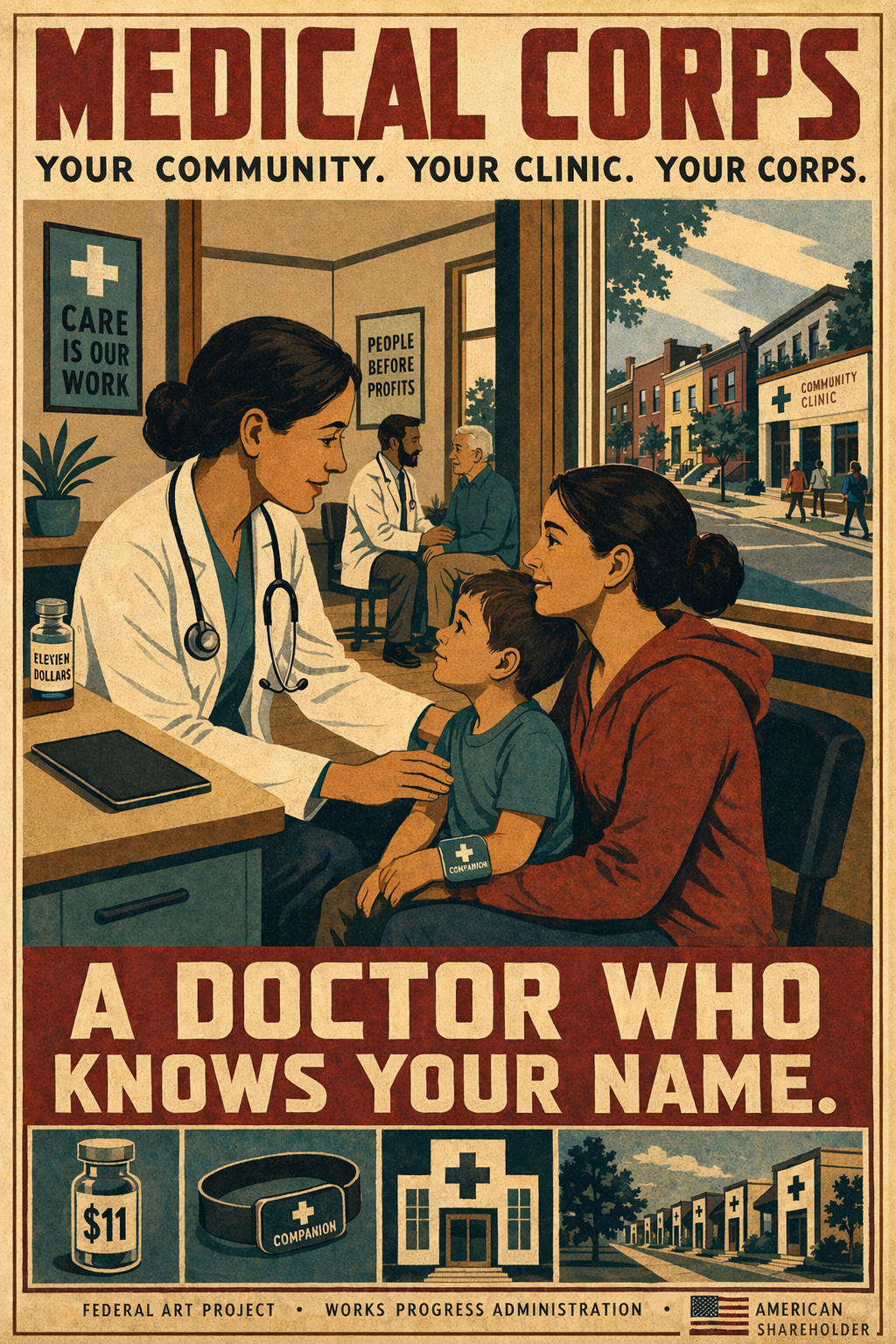 Medical Corps recruitment poster